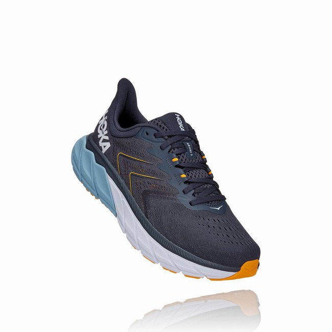 Hoka One One Road Running Shoes New Collection ARAHI 5 Mens Navy