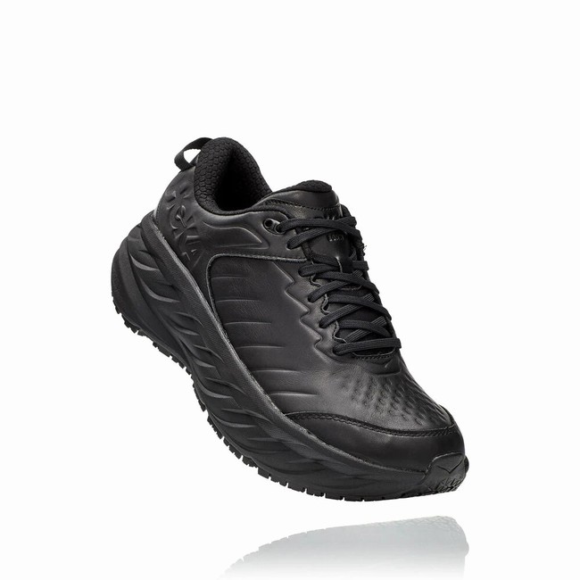 Hoka One One Lifestyle Shoes Clearance Sale BONDI SR Mens Black