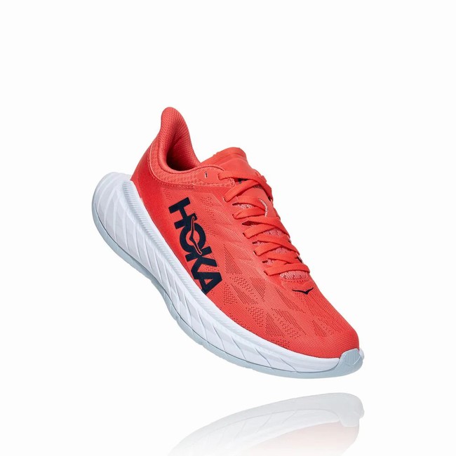 Buy Hoka One One Road Running Shoes India Online CARBON X 2 Womens Red
