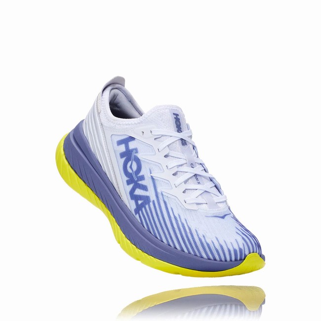 Hoka One One Track Running Shoes Best Price CARBON X SPE Mens White Purple