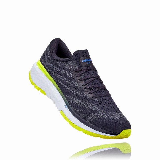 Hoka One One Road Running Shoes Outlet India CAVU 3 Mens Black