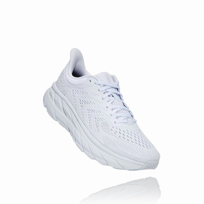 Hoka One One Vegan Shoes Outlet Sale CLIFTON 7 Mens White