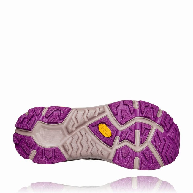 Hoka One One Hiking Shoes India Sale SKY TOA GORE TEX Womens Grey Purple